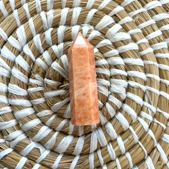 Orange Calcite Point - Picture 2 of 4